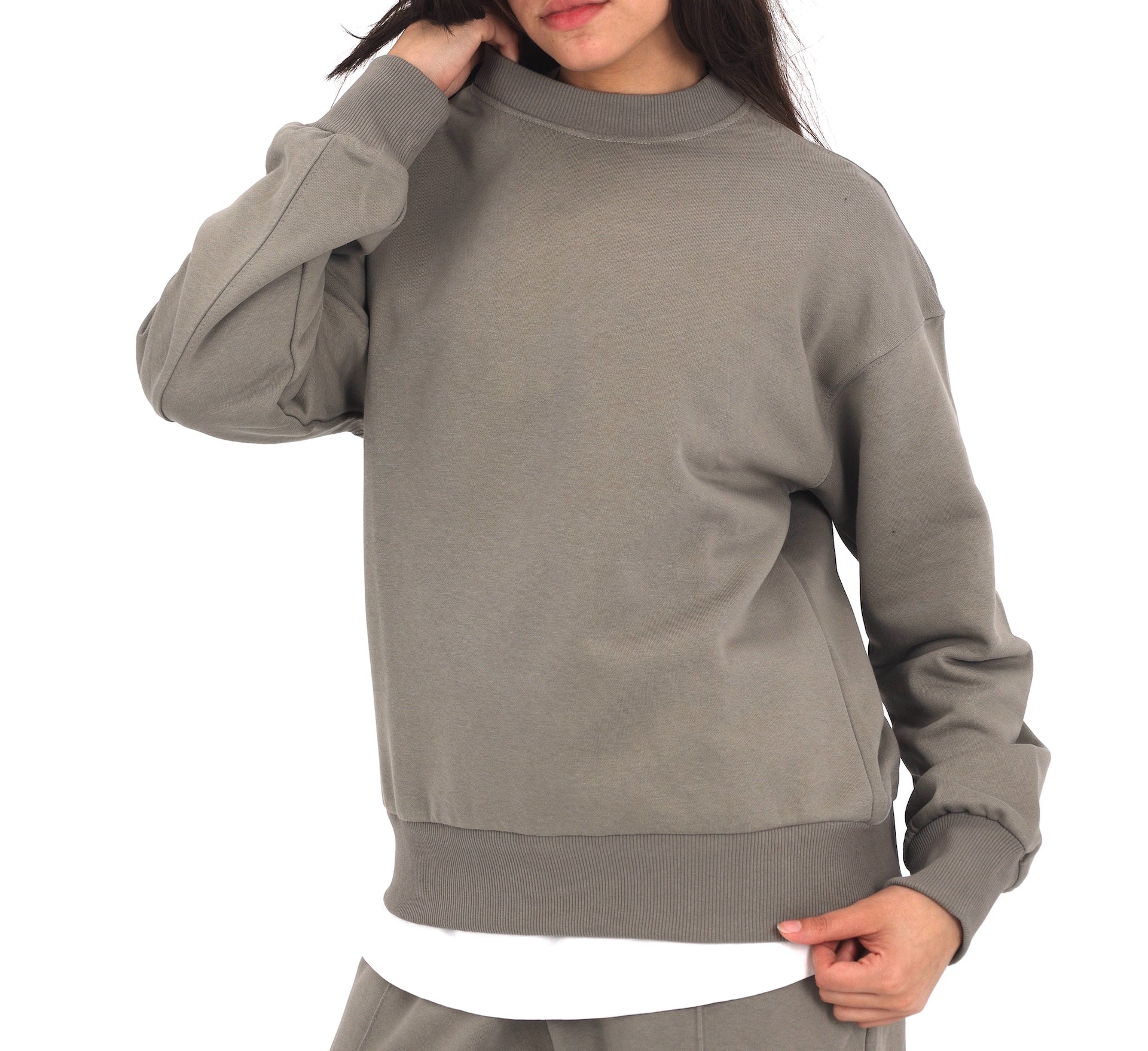 Crewneck Sweatshirt - Olive