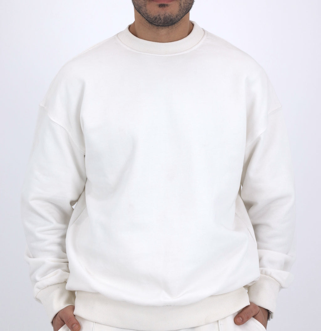 Crewneck Sweatshirt - White