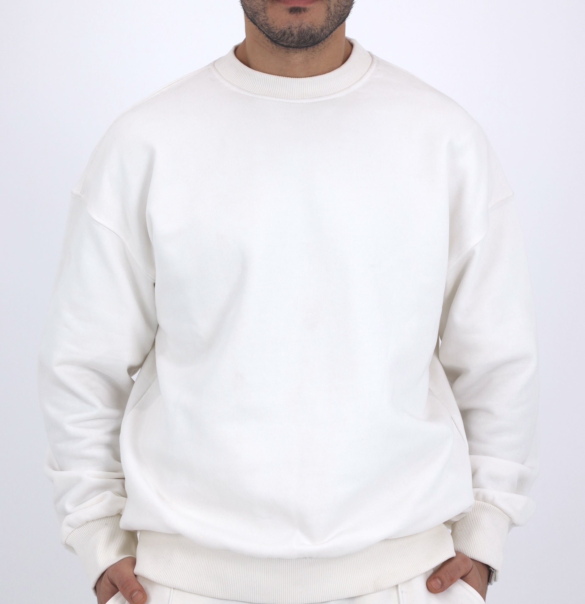 Crewneck Sweatshirt - White
