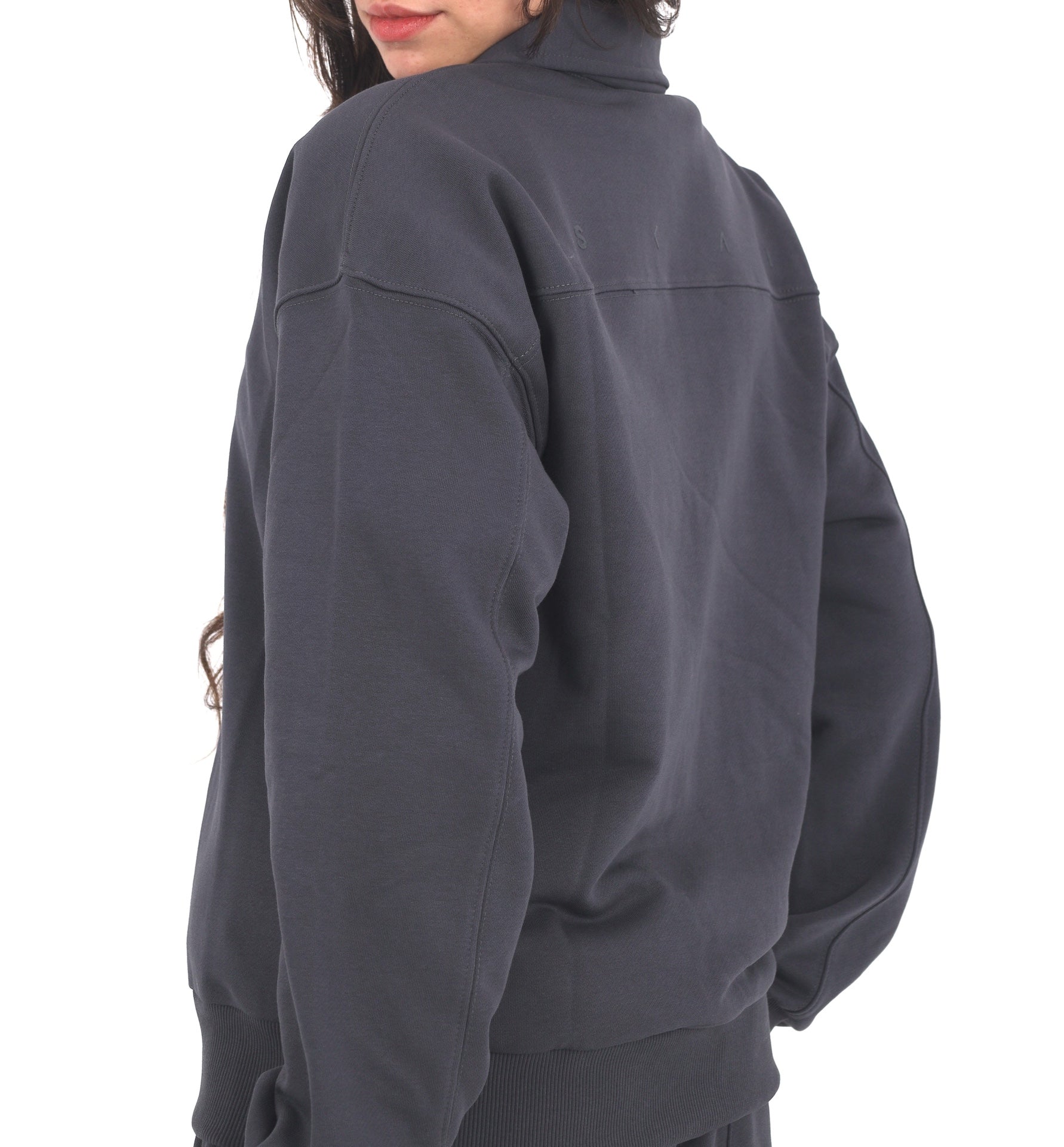 Polo Sweatshirt - Grey