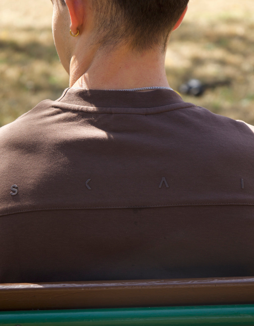 Oversized T-Shirt - Brown