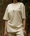 Oversized T-Shirt - Beige