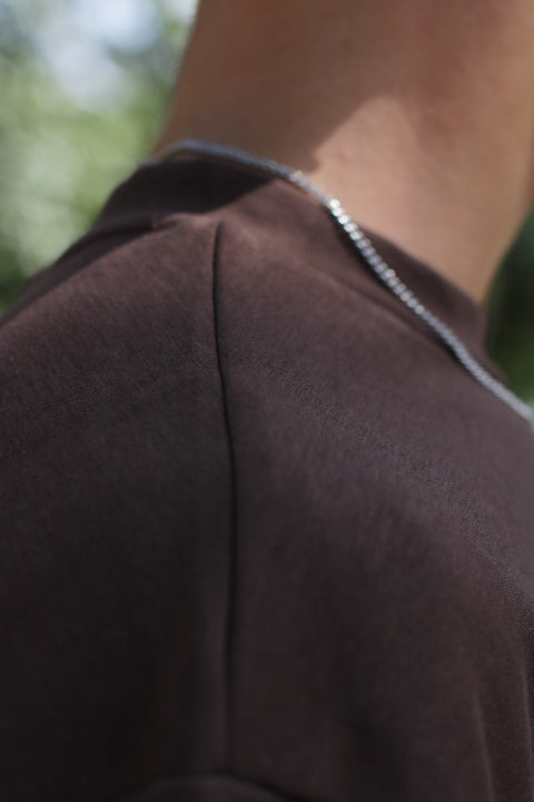 Oversized T-Shirt - Brown