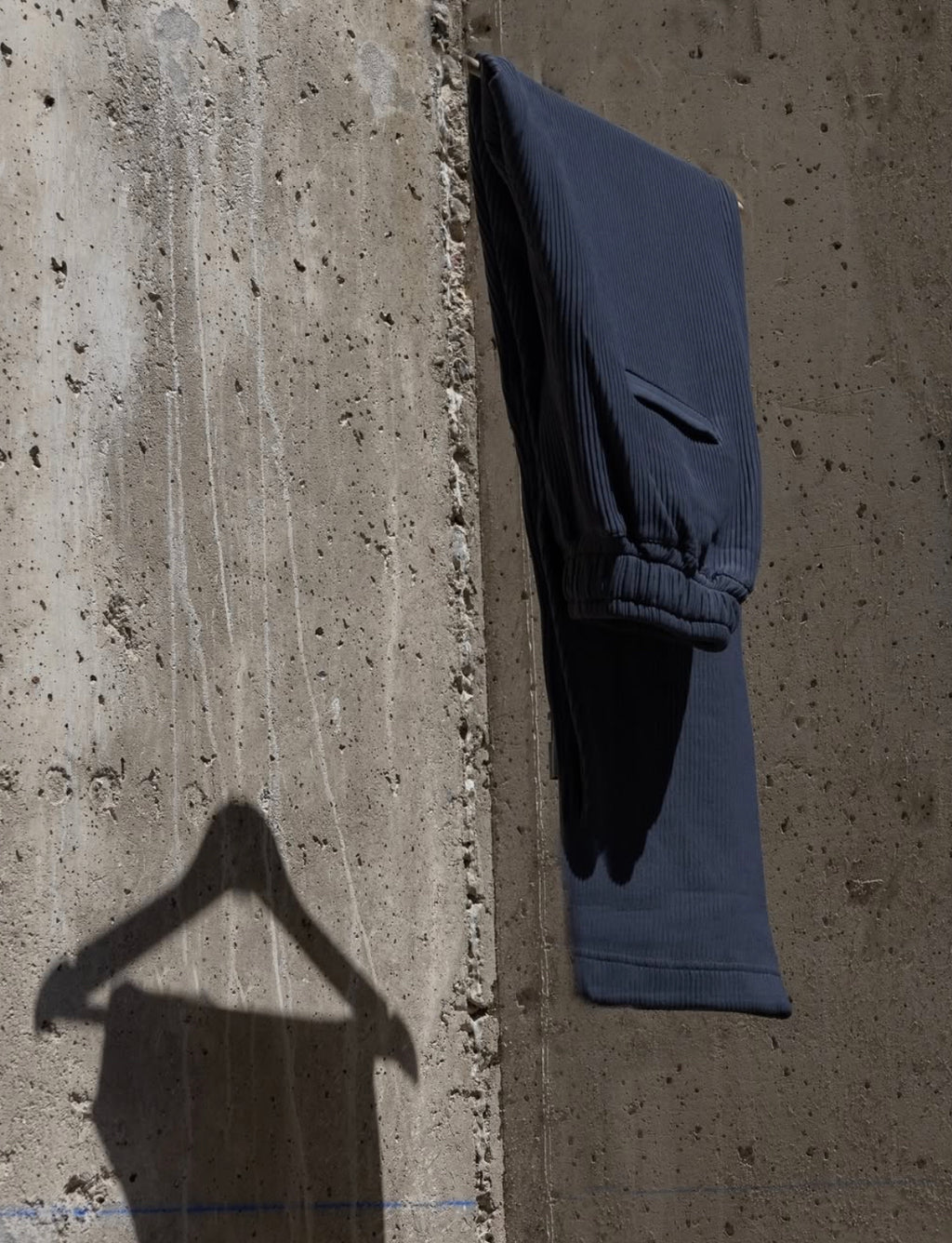 Striped Pants - Grey