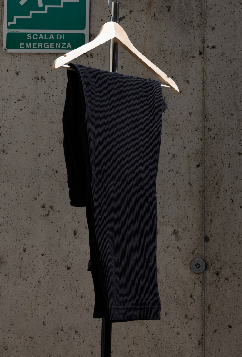 Striped Pants - Black